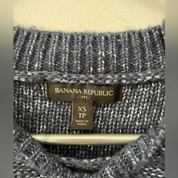 Banana Republic Women’s Sweater Navy/White colour size XS - Picture 5 of 5